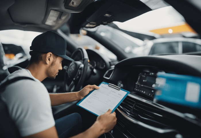 Checklist buying Used car checklist